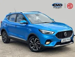 Blue Used 2022 MG ZS Exclusive Sedan | £13,999 (Fair price)