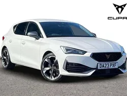 White Used 2023 Cupra Leon VZ1 Hatchback | £21,990 (Fair price)