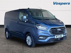Blue Used 2021 Ford Transit Custom Limited Van | £18,495 (A bit pricey)