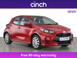 Red Used 2022 Toyota Yaris Hybrid Hatchback | £14,749 (Good price)