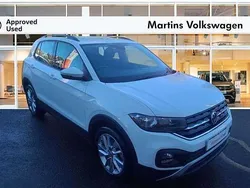 White Used 2019 VW T-Cross SE SUV | £12,995 (Fair price)