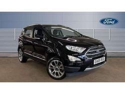Black Used 2019 Ford Ecosport Titanium SUV | £13,191 (Fair price)