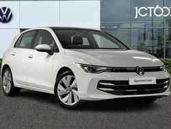 White Used 2024 VW Golf VIII Style Hatchback | £26,478 (Expensive)