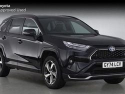 Galaxy black Used 2024 Toyota RAV4 Hybrid Design SUV | £32,799 (Fair price)