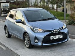 Blue Used 2016 Toyota Yaris Hatchback | £9,495 (A bit pricey)