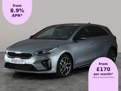 Silver Used 2019 Kia Ceed GT-Line Hatchback | £12,491 (Fair price)