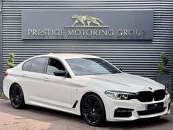 White Used 2018 BMW 520 M Sport Sedan | £19,949 (Fair price)