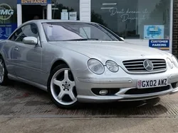 Silver Used 2002 Mercedes CL55 AMG AMG Coupe | £7,000