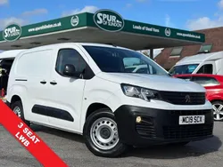 White Used 2019 Peugeot Partner S MPV | £6,995 (Expensive)