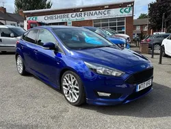 Blue Used 2017 Ford Focus ST-Line Hatchback | £6,595 (Good price)