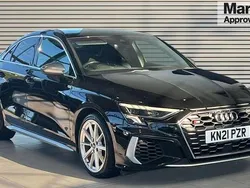 Black Used 2021 Audi S3 Comfort Sedan | £26,880 (Fair price)
