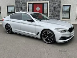 Silver Used 2017 BMW 530 Comfort Edition Sedan | £15,250 (Fair price)