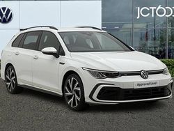 White Used 2023 VW Golf VIII R-line Estate | £21,518 (Fair price)
