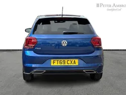Blue Used 2020 VW Polo R-line Hatchback | £15,090 (Fair price)