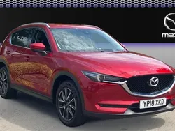 Red Used 2017 Mazda CX-5 Inclusive SUV | £11,443 (Fair price)