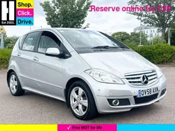 Silver Used 2008 Mercedes A160 Avantgarde Hatchback | £1,999