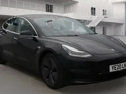 Black Used 2020 Tesla Model 3 Long Range Sedan | £15,800 (Good price)