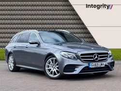 Grey Used 2019 Mercedes E350 AMG line Estate | £28,900 (Expensive)