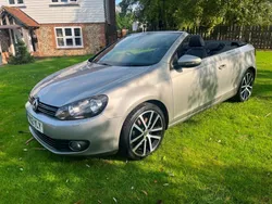 Silver Used 2012 VW Golf Cabriolet GT Cabriolet | £4,495 (Fair price)