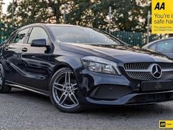 Blue Used 2018 Mercedes A180 AMG line Hatchback | £8,988 (Fair price)