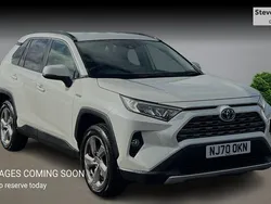 White Used 2020 Toyota RAV4 Hybrid Design SUV | £26,025 (Fair price)