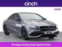 Grey Used 2017 Mercedes CLA180 AMG line Sedan | £15,249 (Fair price)