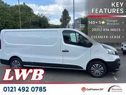 White Used 2021 Renault Trafic Business Van | £11,775 (Good price)