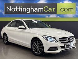 White Used 2014 Mercedes C200 Sedan | £11,491 (Fair price)