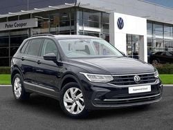 Black Used 2022 VW Tiguan Life SUV | £17,999 (Good price)