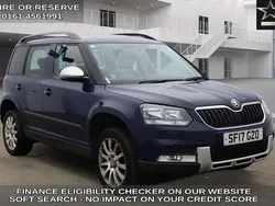 Blue Used 2017 Skoda Yeti SE SUV | £11,970 (Fair price)
