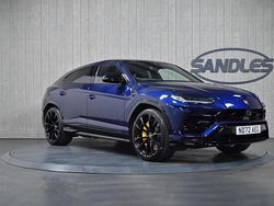 Blue Used 2022 Lamborghini Urus SUV | £182,499 (Super price)