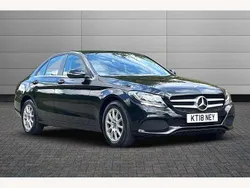Black Used 2018 Mercedes C200 SE Sedan | £12,990 (Good price)