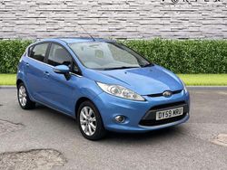 Blue Used 2009 Ford Fiesta Zetec Hatchback | £2,500 (A bit pricey)