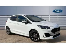 White Used 2022 Ford Fiesta ST-Line Hatchback | £13,210 (Fair price)