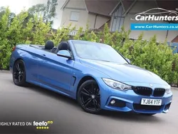 Blue Used 2014 BMW 420 M Sport Cabriolet | £10,495 (Fair price)