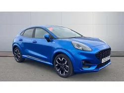 Blue Used 2022 Ford Puma ST-Line X SUV | £18,258 (Fair price)