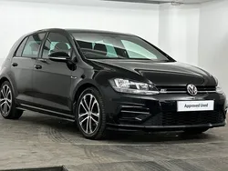 Black Used 2018 VW Golf VII R-line Hatchback | £16,495 (Fair price)