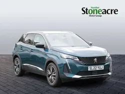 Blue Used 2022 Peugeot 3008 Premium SUV | £20,995 (Fair price)