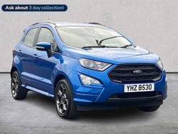 Blue Used 2022 Ford Ecosport ST-Line SUV | £11,399 (Fair price)