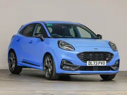 Blue Used 2024 Ford Puma ST Hatchback | £24,698 (Fair price)