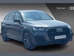 Grey Used 2022 Audi Q7 Black Edition SUV | £46,500 (Fair price)