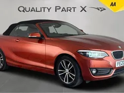 Orange Used 2020 BMW 218 Sport Line Cabriolet | £11,200 (Fair price)