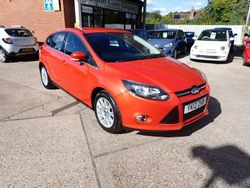 Red Used 2012 Ford Focus Titanium Hatchback | £3,490 (Fair price)