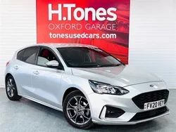 Silver Used 2020 Ford Focus ST-Line Hatchback | £13,495 (Fair price)