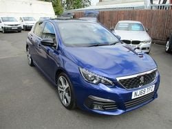 Blue Used 2019 Peugeot 308 GT-line Hatchback | £11,990 (A bit pricey)