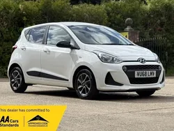 White Used 2018 Hyundai i10 GO! Hatchback | £5,990 (Fair price)