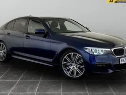 Blue Used 2020 BMW 530e M Sport Sedan | £12,595 (Good price)