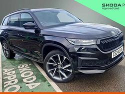 Black magic pearl effect Used 2024 Skoda Kodiaq SportLine SUV | £31,800 (Fair price)