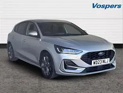 Silver Used 2023 Ford Focus ST-Line Hatchback | £15,945 (Fair price)