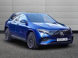 Blue Used 2024 Mercedes EQA350 AMG Line Premium SUV | £29,991 (Fair price)